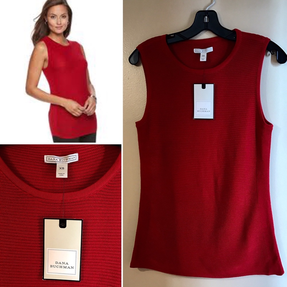Dana Buchman top NEW